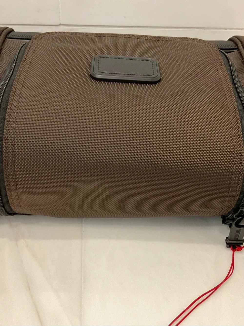 NEW Tumi GEN 4.3 - 11.75” Ballistic Nylon HANGING TRAVEL DOPP KIT - COFFEE BROWN